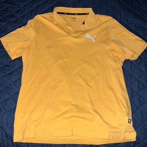 Mens Puma Collared Tshirt